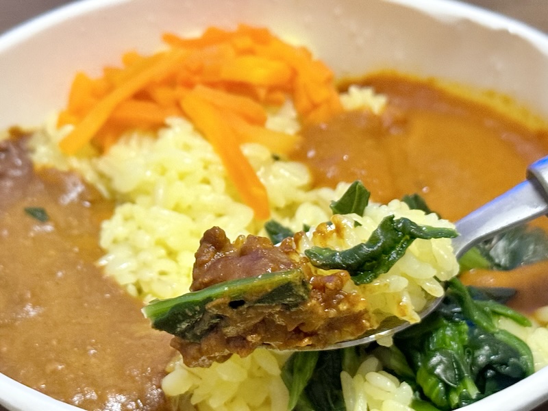 2種盛りキーマ&トマトカレー
