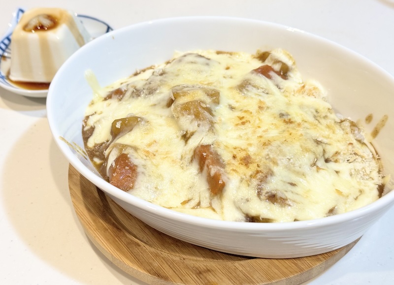 カレードリアと冷奴