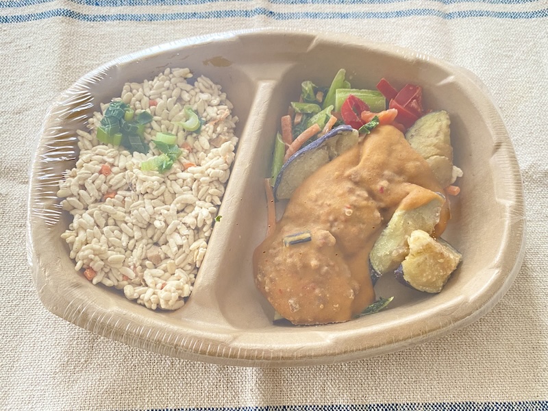 炊き込みご飯&麻婆なす 包装