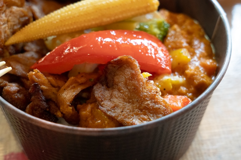 ベジタブルキーマカレーのユカタンライスボウル