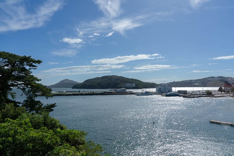 鳥羽国際ホテルからの景色