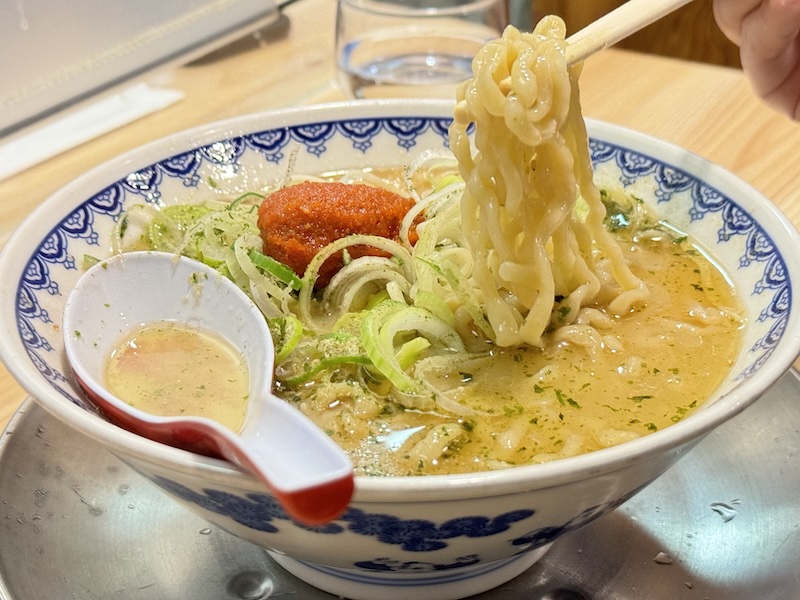 龍上海ベジタリアンラーメン太麺