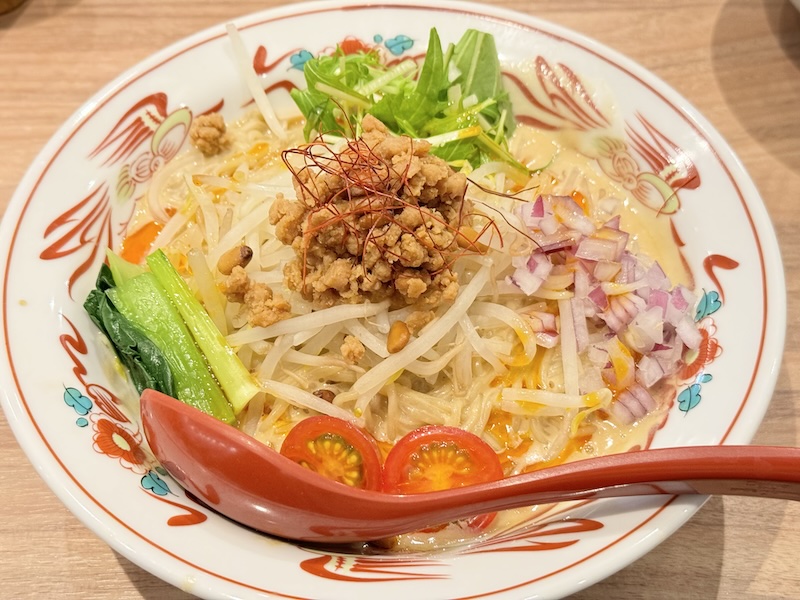 ヴィーガン汁なし担々麺