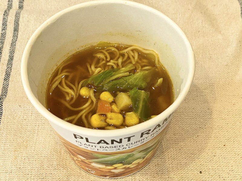 プラントベースラーメン カレー