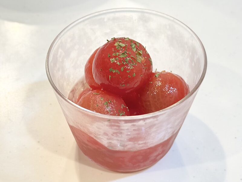 ミニトマトのハニーマリネ