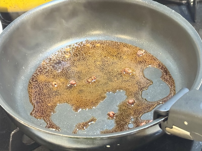 茄子とインゲンの山椒炒め　作り方