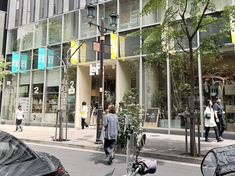 2foods 銀座ロフト店 外観